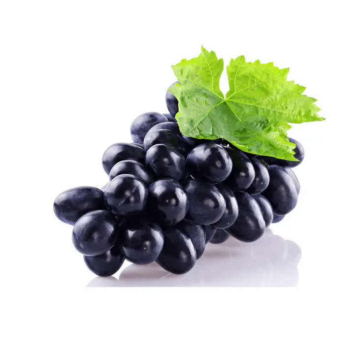 Seedless Black Grapes - Imported (500 gm)